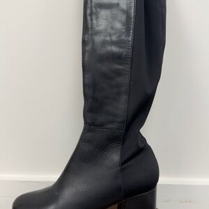 Steve Madden Black Over the Knee Boots